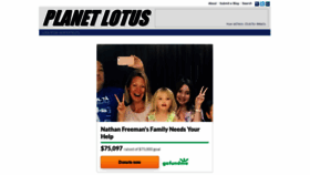 What Planetlotus.org website looked like in 2021 (2 years ago)
