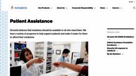 What Patientassistancenow.com website looked like in 2021 (2 years ago)