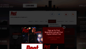 What Postmagazine.com website looked like in 2021 (2 years ago)