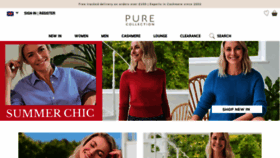 What Purecollection.com website looked like in 2021 (2 years ago)