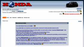 What Planete-honda.com website looked like in 2021 (2 years ago)