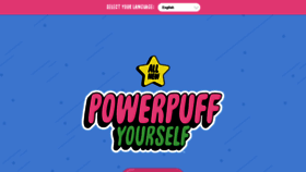 What Powerpuffyourself.com website looked like in 2021 (2 years ago)