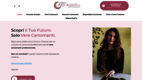 What Portalecartomanti.it website looked like in 2021 (2 years ago)