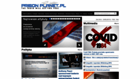 What Prisonplanet.pl website looked like in 2021 (2 years ago)
