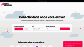 What Portaldeplanos.com.br website looked like in 2021 (3 years ago)