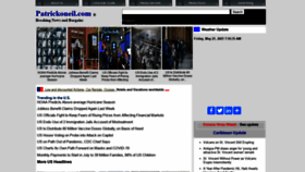 What Patrickoneil.com website looked like in 2021 (2 years ago)