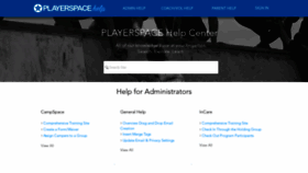 What Playerspace.net website looked like in 2021 (2 years ago)
