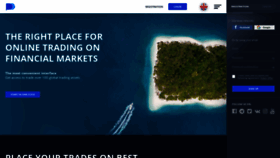 What Po.trade website looked like in 2021 (2 years ago)