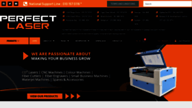 What Perfectlaser.co.za website looked like in 2021 (2 years ago)