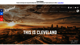 What Positivelycleveland.com website looked like in 2021 (2 years ago)