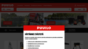 What Puuilo.fi website looked like in 2021 (2 years ago)