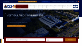 What Puc-campinas.edu.br website looked like in 2021 (2 years ago)
