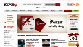 What Poczytaj.pl website looked like in 2021 (2 years ago)