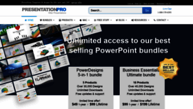 What Presentationpro.com website looked like in 2021 (2 years ago)