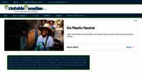 What Printableparadise.com website looked like in 2021 (2 years ago)
