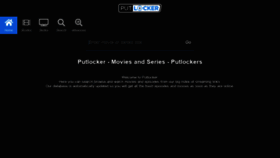 What Putlockers.bz website looked like in 2021 (2 years ago)