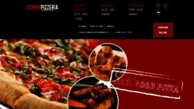 What Powerpizzeria.com website looked like in 2021 (2 years ago)