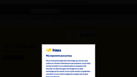 What Primera.nl website looked like in 2021 (2 years ago)