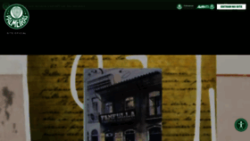 What Palmeiras.com.br website looked like in 2021 (5 years ago)