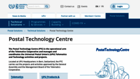 What Ptc.post website looked like in 2021 (2 years ago)
