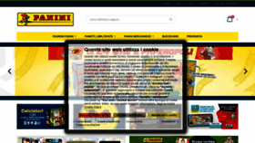 What Panini.it website looked like in 2021 (2 years ago)