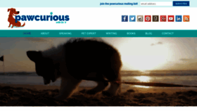 What Pawcurious.com website looked like in 2021 (2 years ago)