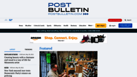 What Postbulletin.com website looked like in 2021 (2 years ago)