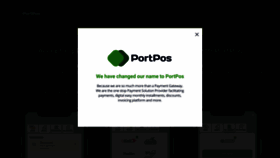 What Portpos.com website looked like in 2021 (2 years ago)