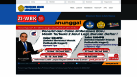 What Pnl.ac.id website looked like in 2021 (2 years ago)