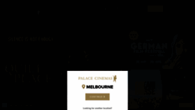 What Palacecinemas.com.au website looked like in 2021 (2 years ago)