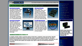 What Pchardwarehelp.com website looked like in 2021 (2 years ago)
