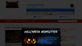 What Pumpkinpatches.com website looked like in 2021 (2 years ago)