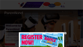 What Parentkind.org.uk website looked like in 2021 (2 years ago)