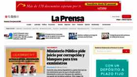 What Prensa.com website looked like in 2021 (2 years ago)