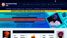 What Punjab.gov.in website looked like in 2021 (2 years ago)
