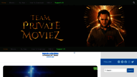 What Privatemoviez.com website looked like in 2021 (2 years ago)