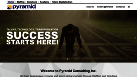 What Pyramidci.com website looked like in 2021 (2 years ago)