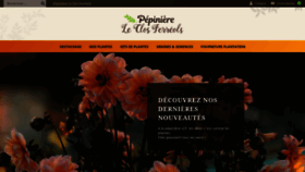 What Pepiniere-lcf.fr website looked like in 2021 (2 years ago)