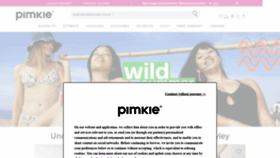 What Pimkie.fr website looked like in 2021 (2 years ago)
