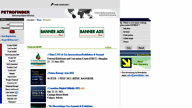 What Petrofinder.com website looked like in 2021 (2 years ago)