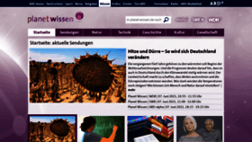 What Planet-wissen.de website looked like in 2021 (2 years ago)