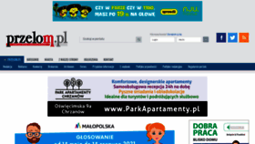 What Przelom.pl website looked like in 2021 (2 years ago)