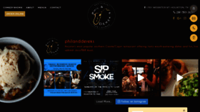 What Philanddereks.com website looked like in 2021 (2 years ago)