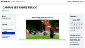What Padrefeijoo.net website looked like in 2021 (2 years ago)