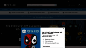 What Popinabox.us website looked like in 2021 (2 years ago)