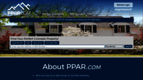 What Ppar.com website looked like in 2021 (2 years ago)