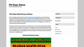 What Pmkisanstatus.org website looked like in 2021 (2 years ago)