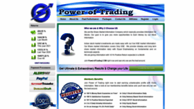 What Poweroftrading.com website looked like in 2021 (2 years ago)