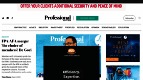 What Professionalplanner.com.au website looked like in 2021 (2 years ago)