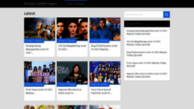What Pinoylambingano.su website looked like in 2021 (2 years ago)